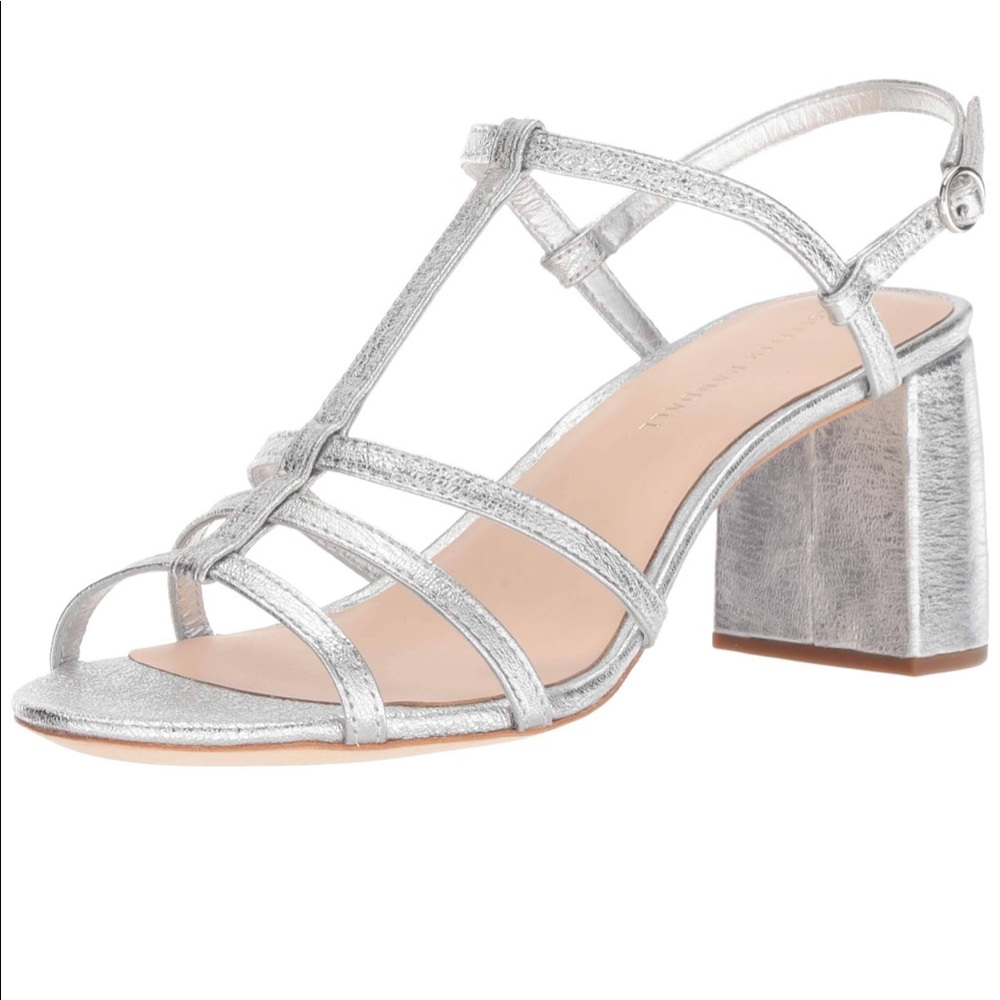 Loeffler Randall Elena Sandal Silver